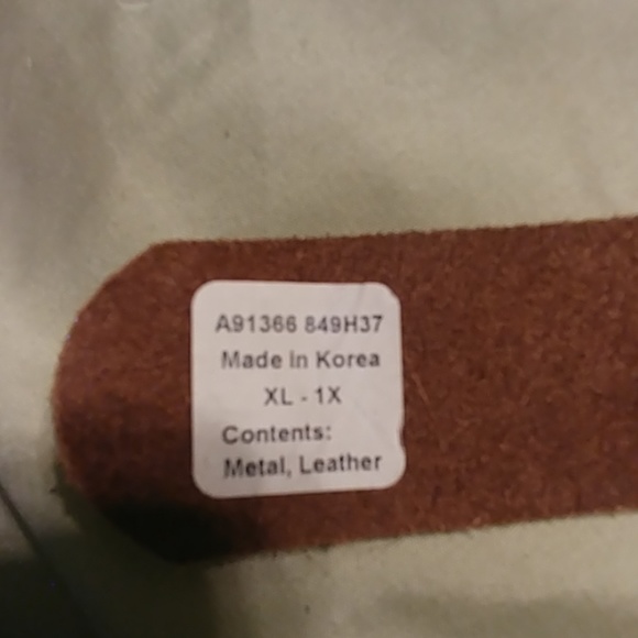 Genuine Leather belt - Picture 4 of 5